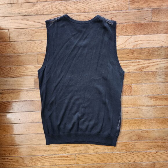 Ann Taylor Black & Tan Sleeveless Top - Picture 3 of 3